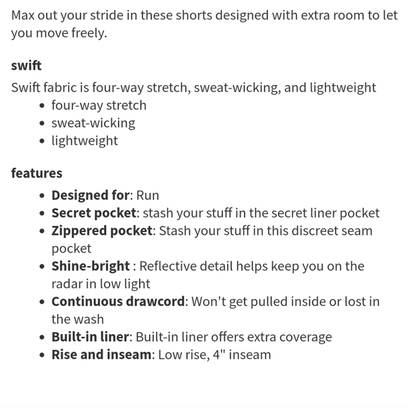 🍋Like New Lululemon Hotty Hot Short II *Long 4" - Picture 11 of 11